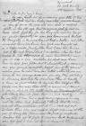 Letter regarding the death of John Henry...