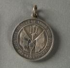 Commemorative medal presented to Hugh Rhys...