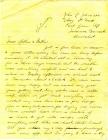 Private John Llewellyn Job letter from...