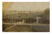 Postcard of Edmonton Military Hospital, 1915 ...