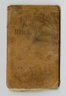 Roll Book which belonged to Pvt Hiram Davies,...