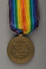 Medal a wobrwywyd i Pte J. Chadwick (19972) o'r...