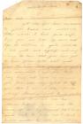 Gunner Thomas Henry James letter to wife