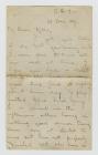 Letter from Second Lieutenant Jack Watkins of...