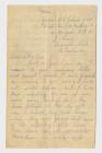 Letter sent from Gunner M Charles Jenkins to...
