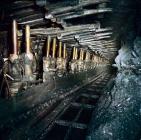 Coal face at Maerdy Colliery, 1975