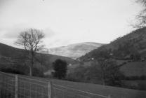 Llangollen. Fron Fawr a Fferm Tan y Fron yn 1960