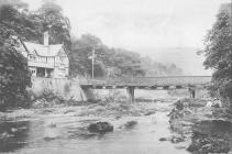 Llangollen. Chain Bridge