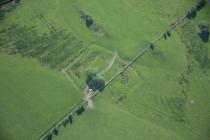 RECTANGULAR EARTHWORK 110M NW OF COED TY MAWR