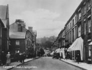 Llangollen. Castle Street