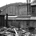 Cwmtillery Colliery, decorative brickwork on...