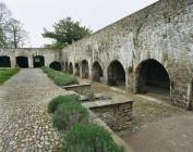 ARCADED TERRACE WALK AND WALL GARDEN, ABERGLASNEY