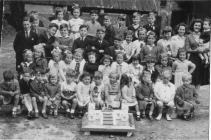 Llangollen. Coronation party