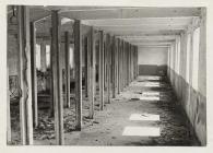 Inside a hut at Island Farm Special Camp 11,...