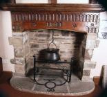 17th century fireplace, Abergavenny