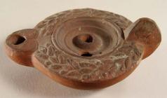 Roman oil lamp, found in Abergavenny