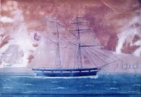 Painting of the ship 'John and Henry'...