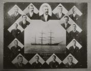 The crew of the ship 'Kilmeny' under...