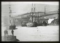 Ships used for transporting lime, Cardigan,...