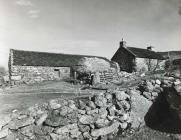 Bryn Ifan, Capel Celyn, from road, 2 March 1957