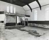 Capel Celyn Chapel interior, 5 March 1963 ...