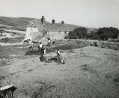 Capel Celyn Chapel burial ground prior to...