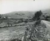 Capel Celyn hamlet from east, 13 March 1957