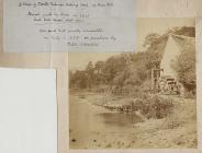 Melin ar Afon Wysg a ddymchwelwyd ym 1869