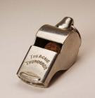 ARP Air Raid Warden's whistle, used during...