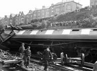Aftermath of the Penmaenmawr train crash, 27...