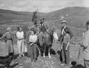 A postman visiting some of the remote farms on...