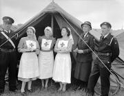 The Red Cross Tent at the Welsh Youth Sports...