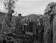 The last sale at Gwerngenau Farm, Capel Celyn,...