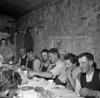 Shearing for the last time at Capel Celyn, July...