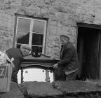 Moving out of Garnedd Llwyd, Ciltalgarth, Capel...