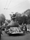 Dragon float at the Festival of Wales Pageant,...