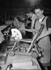 Workers at the Lines Bros. toy factory, Merthyr...