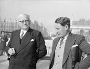 S. O. Davies MP (Merthyr Tydfil) and Goronwy...