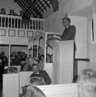 Opening ceremony of Pen-rhiw Chapel at the...