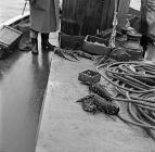 Lobster fishing at Aber-soch, 5 July 1956