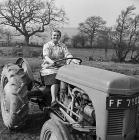 Tenants of Dwyryd farm, near Corwen, who were...