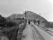 Quarrymen returning home from the granite...