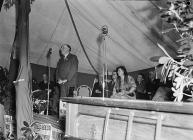 D. J. Williams, Fishguard, addressing the...