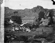 Ffatri yn Ffestiniog, tua'r flwyddyn 1875