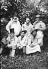 Six men in country dress, c. 1875