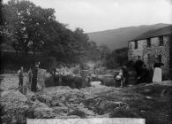 Dolgau, Machynlleth, tua'r flwyddyn 1885