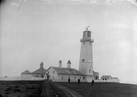 The lighthouse, Bardsey Island, c. 1885