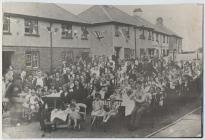 VE Day celebrations at Upper Maes Barcer,...