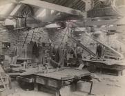 Saw tables, Oakeley Quarry, Blaenau Ffestiniog