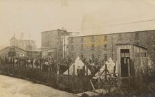 Prisoners of war at Fron-goch camp,...